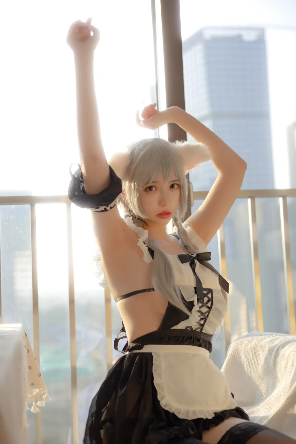 疯猫ss - No.163 夕女仆 [40P-265MB] tg@simisebaisi 【丝足阁】019.webp